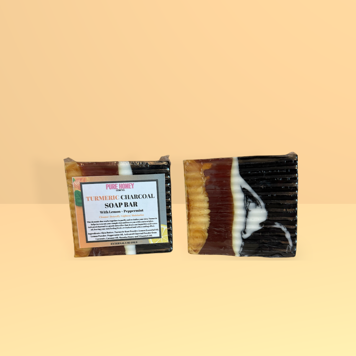 Turmeric Charcoal Soap Bar