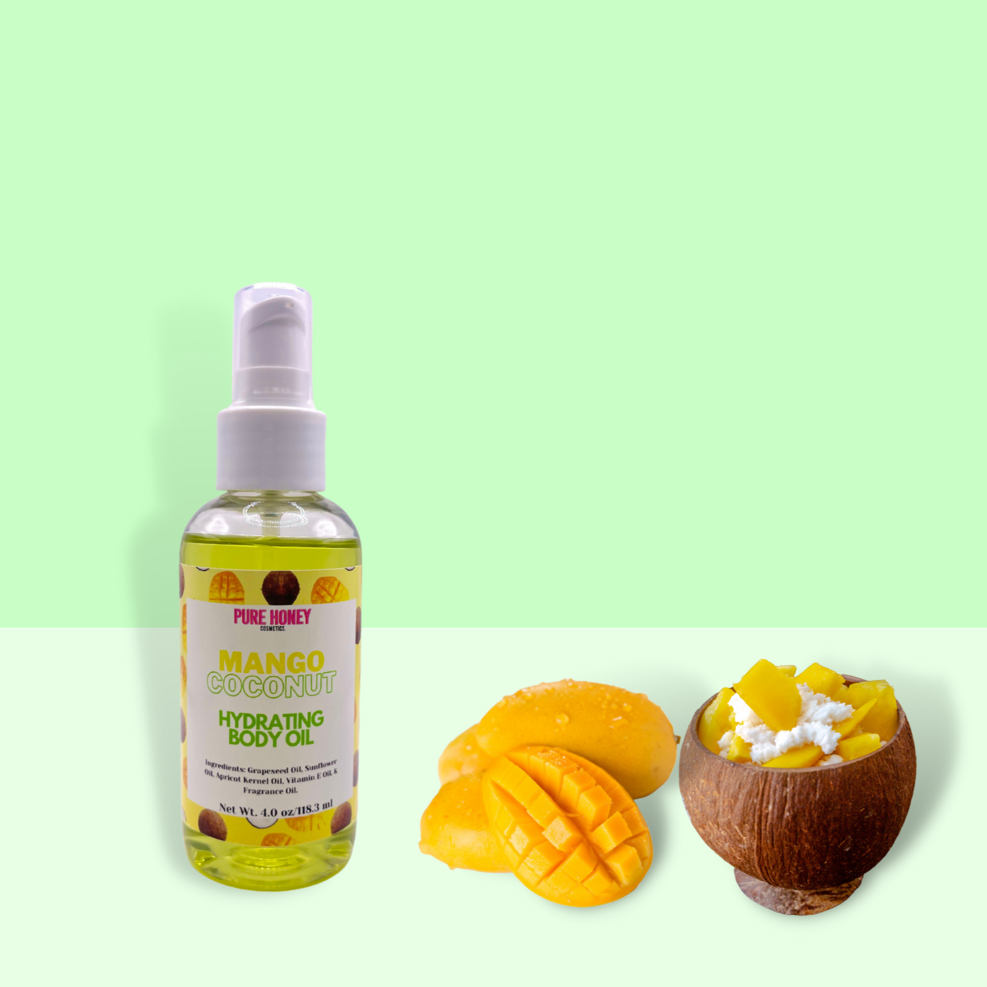 Mango Coconut Hydrating Body Oil