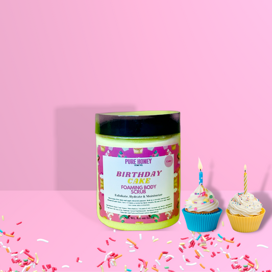 Birthday Cake Foaming Body Scrub