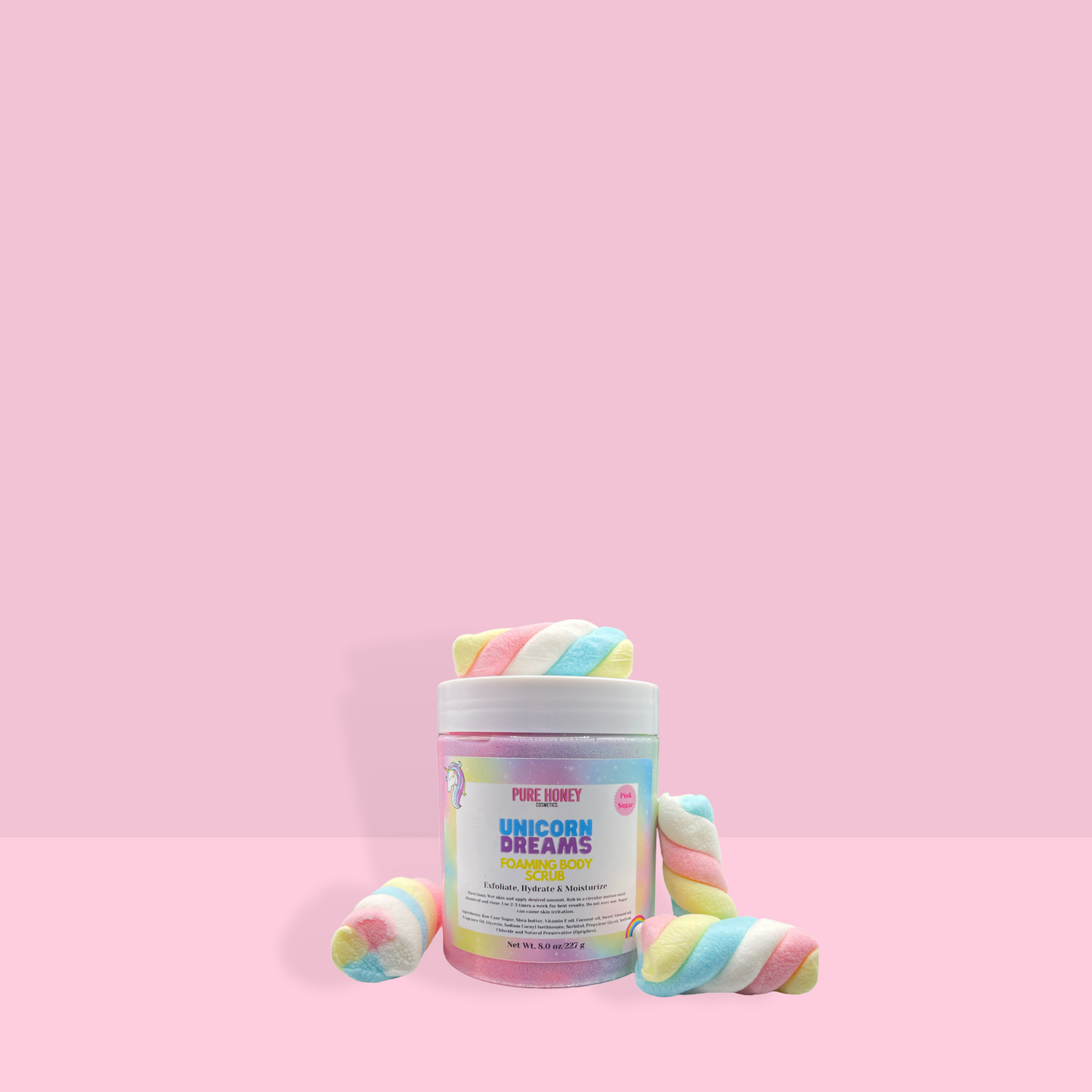 Unicorn Dreams Foaming Body Scrub